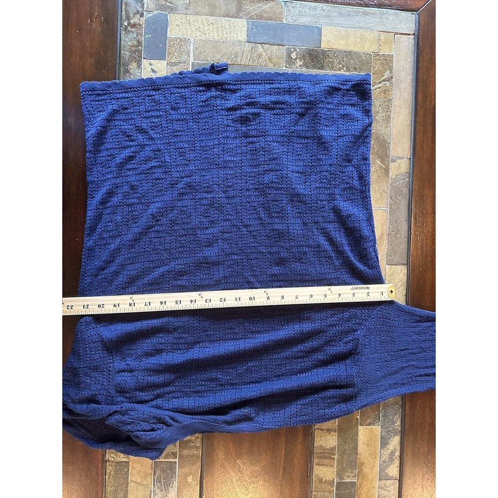 Matthew & David Vintage Pointelle Button Up Women… - image 3